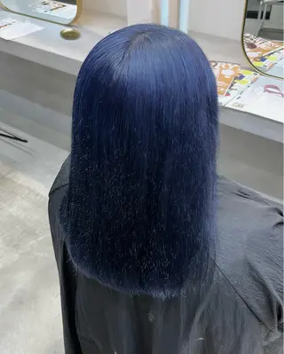 セミロング カラー Lit by ways所属・縮毛矯正/カラー ayunaのヘアスタイル