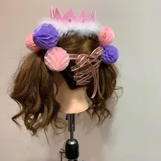 ヘアアレンジ インナーカラー🧸 suzunaのヘアスタイル