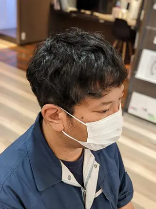 ショート メンズ Russo(ルッソ)所属・こにし/蒲生四丁目 /髪質改善/スパのヘアスタイル