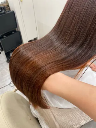 ロング 佐々木 雪菜のヘアスタイル