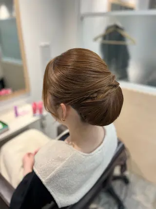 似合わせヘアメイク 💐オダギリチアキのヘアスタイル