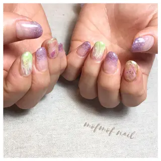 ネイル mofmofnail 🌿shimizuのネイルデザイン
