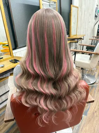 ロング カラー HAIR STUDIO ONE藤沢店【ヘアスタジオワン】所属・亀井 蘭乃のヘアスタイル