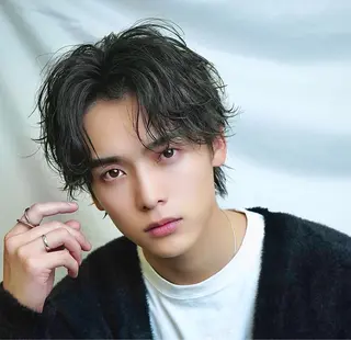 パーマ メンズ AITOKYO たけし メンズのヘアスタイル