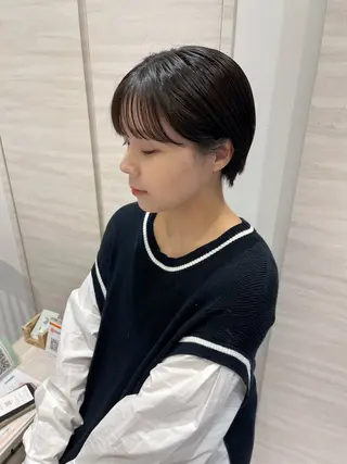 ショート Chiho / 梅田 / ボブ/ パーマのヘアスタイル