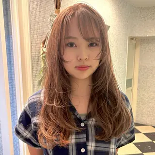 ロング カラー LAPENSEE VERT所属・レイヤーカット /ボブ/azusaのヘアスタイル