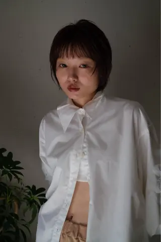 ショート カラー 竹下 浩一のヘアスタイル