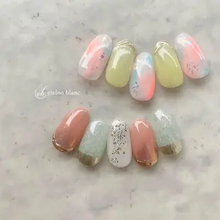 ネイル etelno blanc中目黒のネイルデザイン
