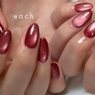 ネイル 𝒆𝒂𝒄𝒉 kanako 🕊のネイルデザイン