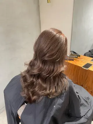 ロング カラー 美髪と似合わせのサロンenn(エン)所属・enn天王寺藤本 大輝のヘアスタイル