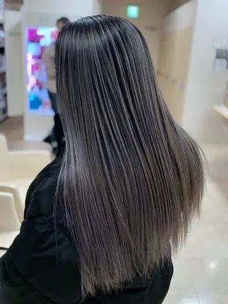 ロング カラー 銀座/ハイライト特化 🌿ブリーチ/片山のヘアスタイル