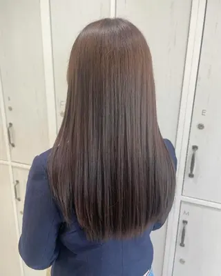 ロング かずや🍀/髪質改善 /艶髪カラー/眉毛のヘアスタイル