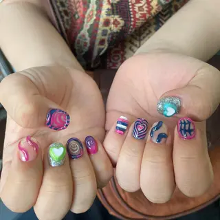 ネイル ゆびノさき茨木店 ニュアンス/アートのネイルデザイン