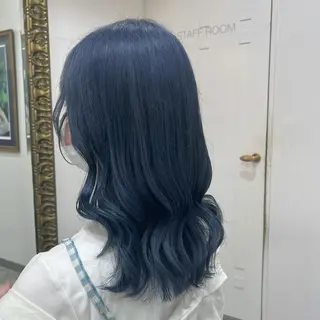 セミロング 韓国レイヤー×モテ髪 /MITSUKI🤍のヘアスタイル