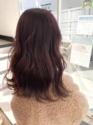 ミディアム カラー 高尾亮輔/ ボブ特化美容師のヘアスタイル