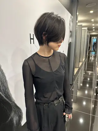 ショート HARUKI MINATO japan osaka所属・武田 大樹のヘアスタイル