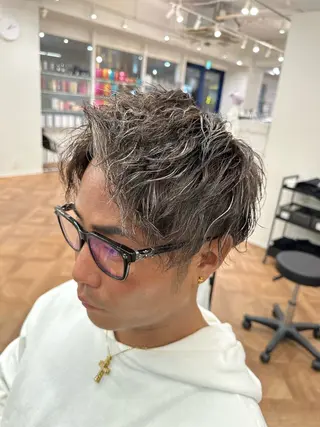 カラー メンズ 【メンズ特化美容師】 山﨑　凌のヘアスタイル