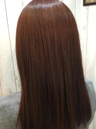 セミロング カラー embrace エンブレイスのヘアスタイル