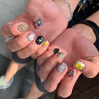 ネイル AOI✩⡱ y2kネイルのネイルデザイン