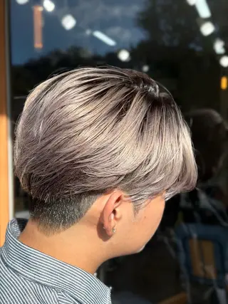 カラー メンズ Snalyメンズ特化 スエハラのヘアスタイル