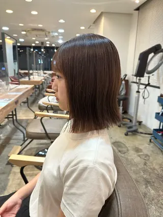 ミディアム ボブ特化美容師 /荒井悠葵のヘアスタイル