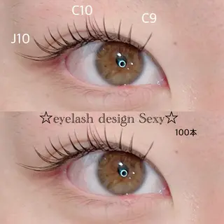 マツエク・マツパ AXSIA EYELASHのマツエク・マツパデザイン