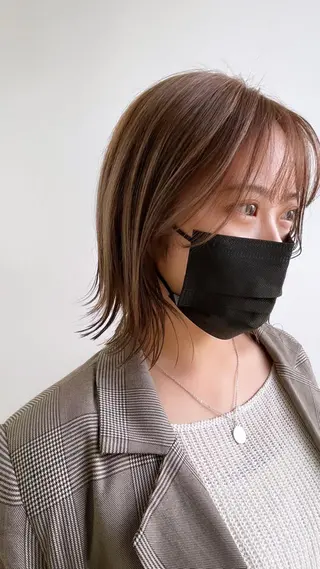 ショート カラー タカノ ノゾミのヘアスタイル