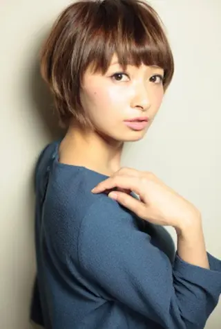 ショート SHINYA シンヤヘアーズのヘアスタイル