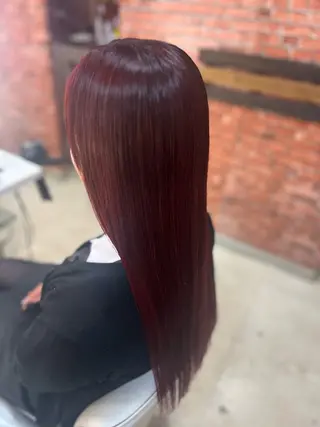 ロング 井上 歩のヘアスタイル