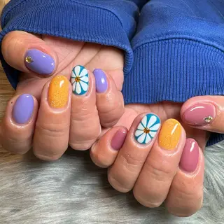 ネイル EARTH守谷店所属・🩶EARTH守谷店 YURA🦋のネイルデザイン