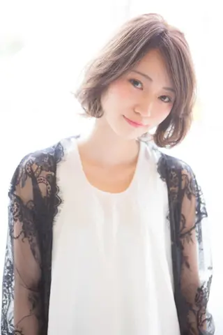 ショート パーマ beauty: beast 中目黒店のヘアスタイル