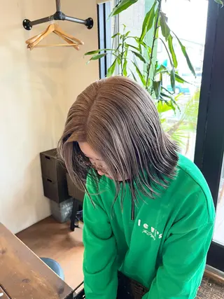 ミディアム カラー AKALA HAIR所属・AKALA HAIR 西宮店 Juriのヘアスタイル