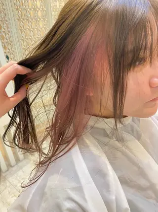 ロング カラー ヘアアレンジ Design Color🐰アユミのヘアスタイル