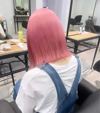 ミディアム カラー 心斎橋/ブリーチ minamiのヘアスタイル