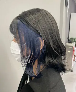 ミディアム カラー piLLon/ RYUKAのヘアスタイル