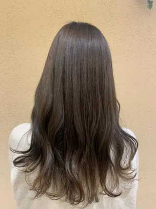 セミロング カラー シャドールーツ美容師 篠原康太のヘアスタイル