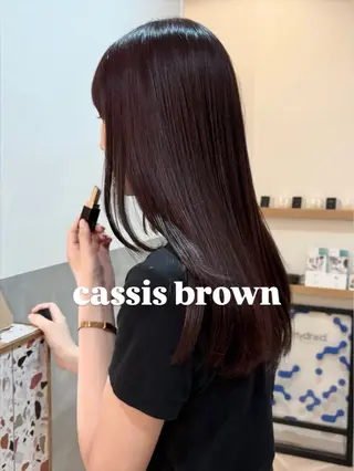 ミディアム 似合わせ/透明感 /レイヤー/りほ🤍のヘアスタイル