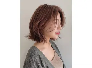 カラー MODE K's 松原 RIMIのヘアスタイル