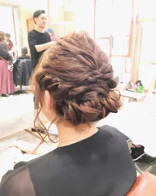 ヘアアレンジ 増子 幹樹のヘアスタイル
