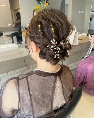 ヘアアレンジ haruki所属・. nozomiのヘアスタイル