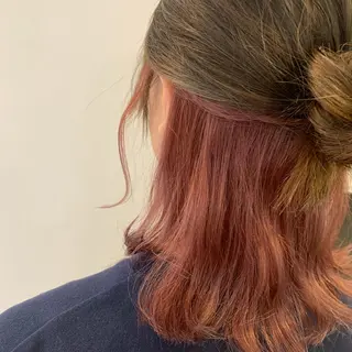 ミディアム ホラオク カナエのヘアスタイル