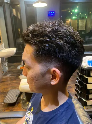 ショート メンズ Smile hair浦和本店所属・🌟夜から通える🌟 メンズ専門店長RENのヘアスタイル