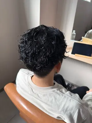 パーマ メンズ 櫻井 サクラのヘアスタイル