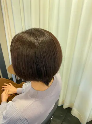 ショート カラー 【nui 茨木】 原田美紅のヘアスタイル