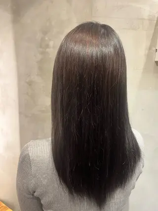 ロング カラー 和 真のヘアスタイル