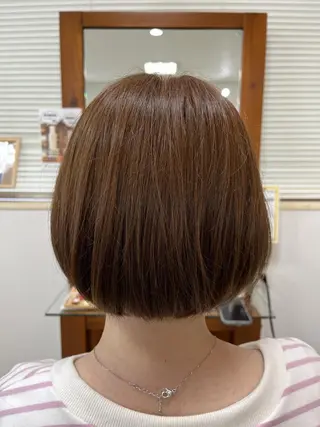 ショート ✂️ダメージレス カラー小林健太✂️のヘアスタイル