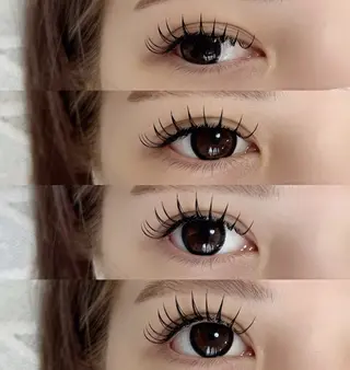 マツエク・マツパ 【那覇/束感まつ毛】 キャメルのマツエク・マツパデザイン