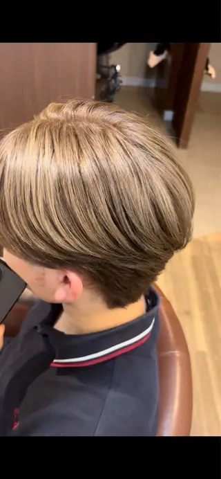 ショート カラー メンズ PA.ZA.PA南館店所属・齊藤 聖輝のヘアスタイル