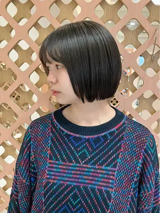ショート カラー 川間 将彦のヘアスタイル