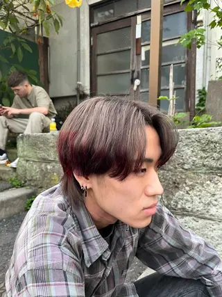 メンズ 髪質改善カラー&トリートメント専門店BLOOMA原宿所属・はやと /メンズセット/上野のヘアスタイル